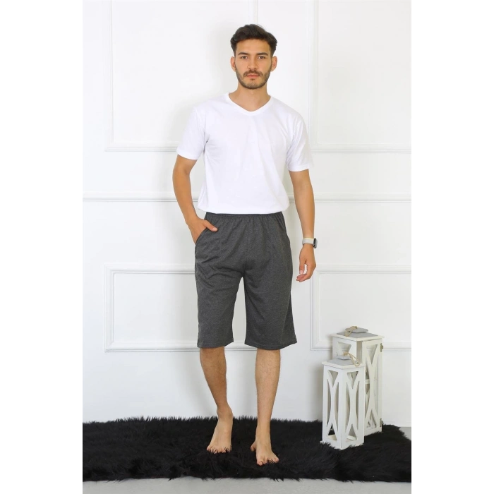 Giyim ERKEK PAMUK ANTRASİT KAPRİ