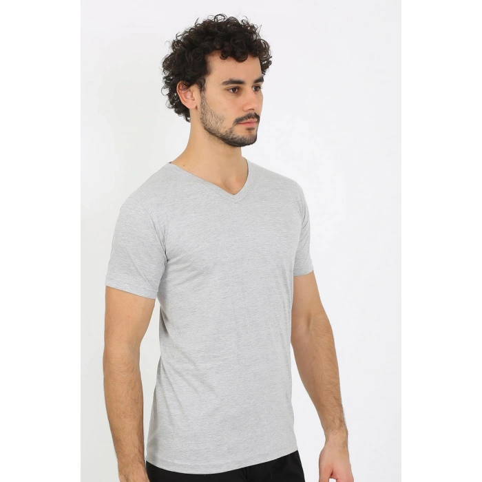 Giyim ERKEK V YAKA GRİ PENYE ATLET