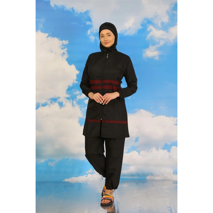 Giyim KADIN TAM TESETTÜR MAYO SİYAH