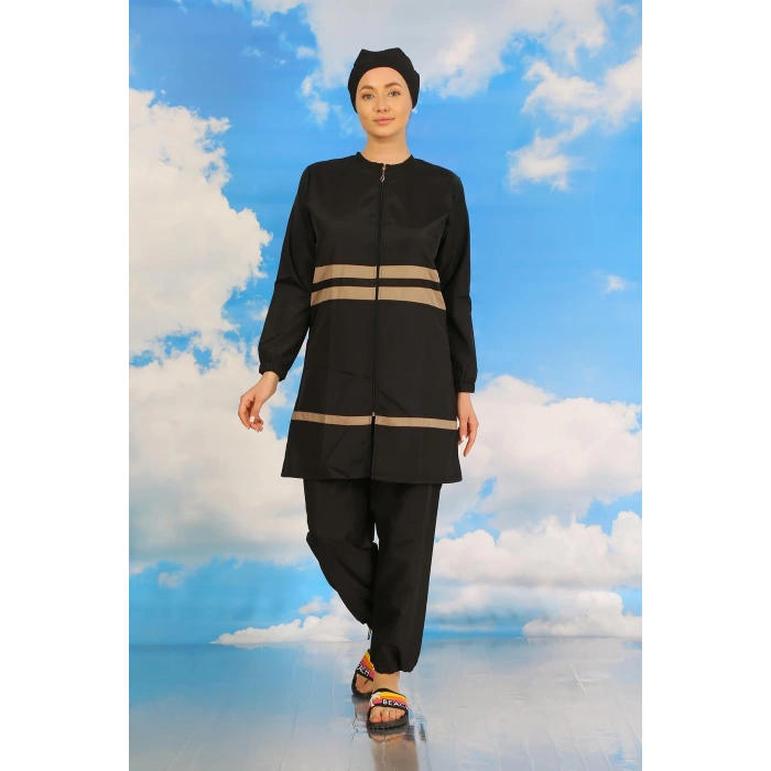 Giyim KADIN TAM TESETTÜR MAYO SİYAH