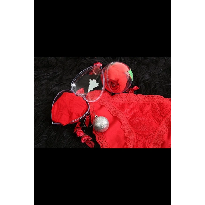 Giyim KADIN YILBAŞI KIRMIZI SLİP