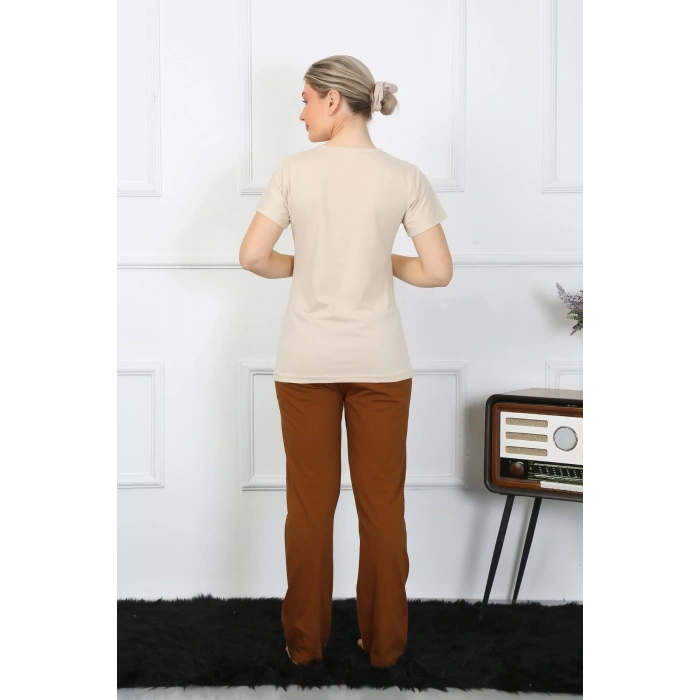 Giyim KISA KOL PENYE PİJAMA TAKIMI