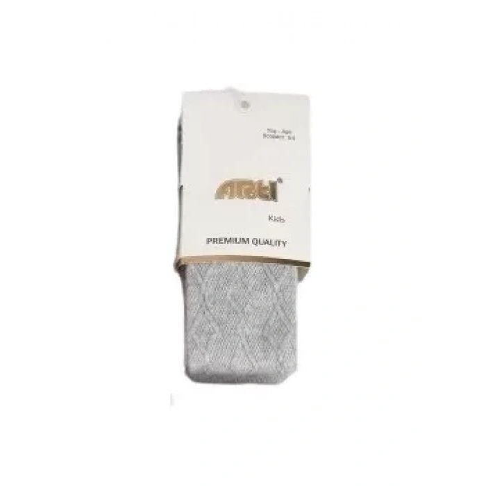 Meara Kız Kabartma Külotlu Çorap  Asorti