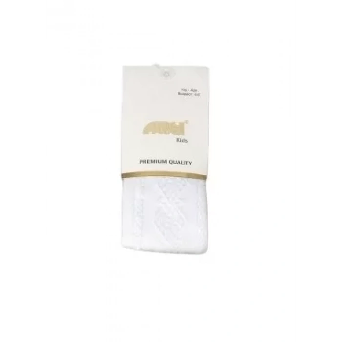 Seylan Kabartma Kız Külotlu Çorap  Asorti