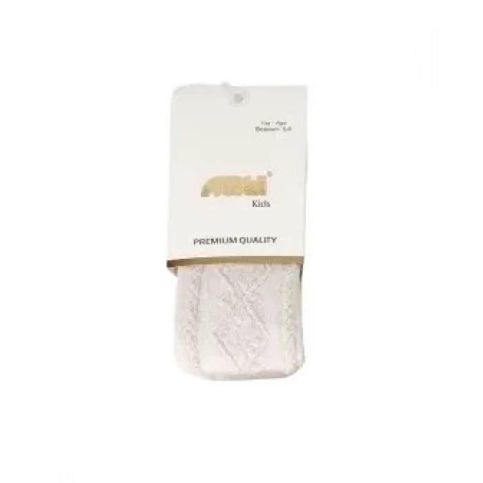 Seylan Kabartma Kız Külotlu Çorap  Asorti