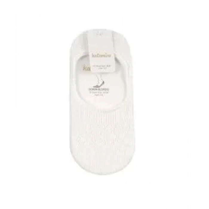 Silikonlu Cubes Babet Çorap  Asorti