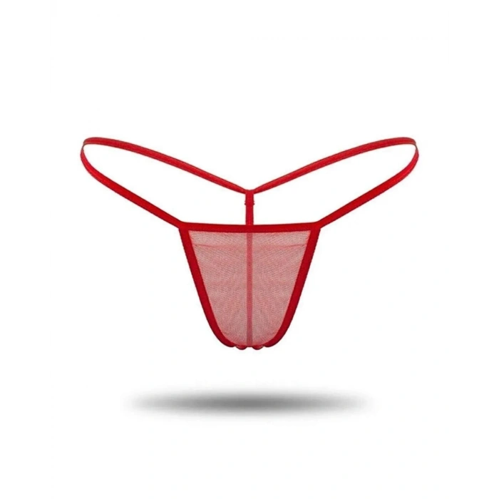 Haye Collection Kadın 3lü Transparan Tül String TG271304