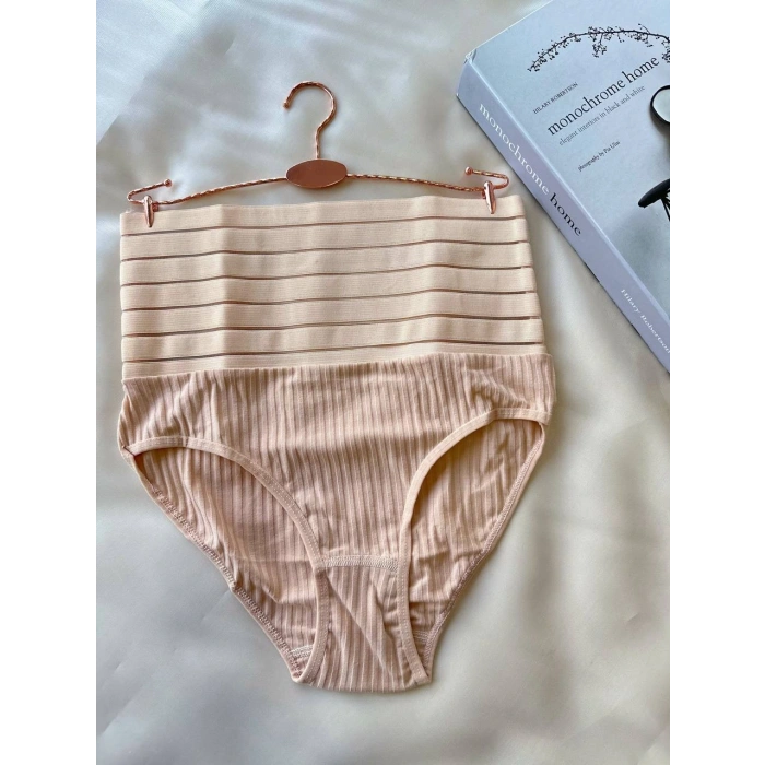 Under Moda Kadın  Ten Rengi Korse Külot Takımı