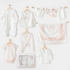 Andywawa Ac25551 Newborn Set Pınk Baloons 10lu Hastane Çıkışı Ekru