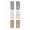 Basic Kaymaz Penye Soket Çorap 3lü Bs10107 Nil Ekru Bej