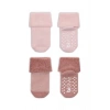Çemberli Kaymaz Havlu Soket Çorap 2li Bs10503 Pudra Pembe