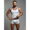 Erkek Beyaz Tank Top Boxer Takım