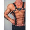 Fantazi Erkek  Giyim Deri Harness - Brfm23