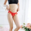 Fantezi Kırmızı Seksi Fiyonklu Kadın String – Fantezi Tanga
