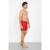 Giyim ERKEK FERMUAR CEPLİ DENİZ ŞORTU KIRMIZI