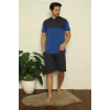 Giyim ERKEK SAKS 3LÜ PİJAMA TAKIM