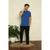 Giyim ERKEK SAKS V YAKA 3LÜ PİJAMA TAKIM