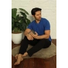 Giyim ERKEK SAKS V YAKA 3LÜ PİJAMA TAKIM