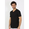 Giyim ERKEK V YAKA SİYAH PENYE ATLET