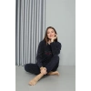 Giyim POLAR KADIN PİJAMA TAKIMI LACİVERT