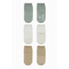 Kaymaz Penye Soket Çorap 3lü  Nil Ekru Bej