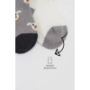 Love Dog Penye Soket Çorap 2li  Gri