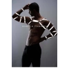 Reflektörlü (karanlıkta Yansıyan) Erkek  Bilek - Kol - Omuz Harness - Brfm5