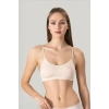 Under Moda Kadın Ince Askılı Pedli Büstiyer Yarım Atlet Sütyen 3lü Set.