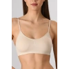 Under Moda Kadın Ince Askılı Pedli Büstiyer Yarım Atlet Sütyen 3lü Set.