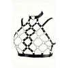 Zincirli Seksi Lastik Göğüs Harness - Brf926