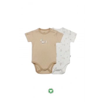 Always Dream Yarım Kol 2li Body 17114 Ekru Bej