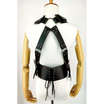 Deri Harness, Şık Deri Kadın Kemer - Brf1419