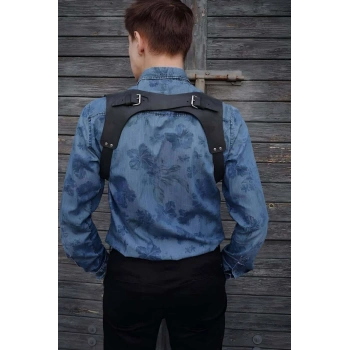 Erkek Deri Seksi Harness - Brfm134