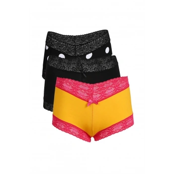 Giyim BAYAN 3LÜ BOXER