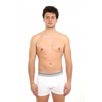 Giyim ERKEK LİKRALI BOXER BEYAZ