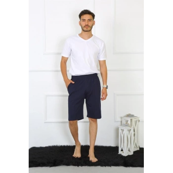 Giyim ERKEK PAMUK LACİVERT KAPRİ