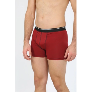 Giyim ERKEK PAMUK LİKRALI BOXER BORDO