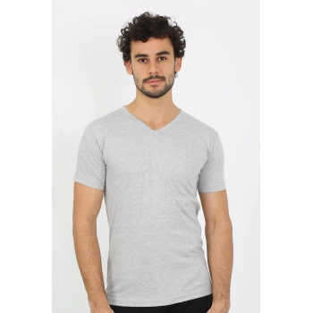 Giyim ERKEK V YAKA GRİ PENYE ATLET