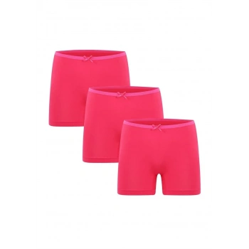 Giyim KADIN PENYE 3LÜ BOXER FUŞYA