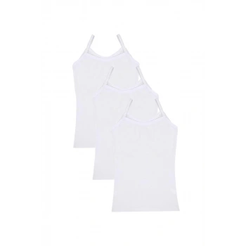 Giyim KIZ ÇOCUK 3LÜ İP ASKILI ATLET