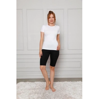 Giyim PENYE LİKRALI DİZ ÜSTÜ TAYT SİYAH