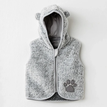 Keep Smiling Yelek Grey