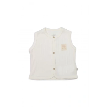 Modal Flying Balloons Bebek Yelek Bs18110 Ekru