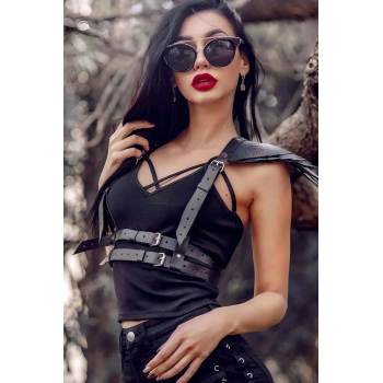 Omuz Kanatlı Çift Bel Harness - Brf717