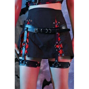 Seksi Deri Jartiyer Harness - Brf804