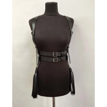 Şık Ve Tarz Püsküllü Deri Kemer - Brf1393