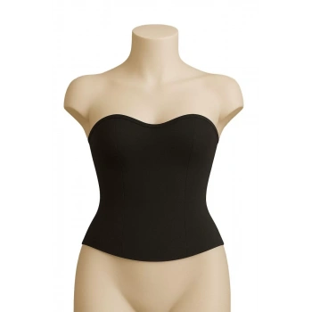 Siyah  9155 Terletici Korse Büstiyer