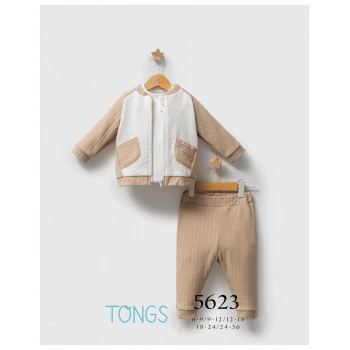 Tongs Baby Streamlined 3lü Takım 5623 Bej