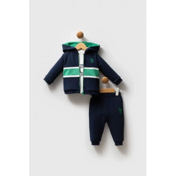 U.s. Polo Assn 3lü Takım Usb2553 Lacivert-yeşil