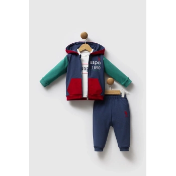 U.s. Polo Assn 3lü Takım Usb2574 İndigo Yeşil